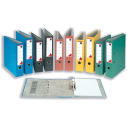 Lever Arch File Foolscap Yellow [Pack 10]